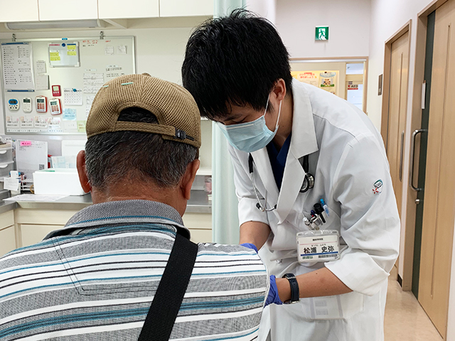 研修医松浦先生を迎えて